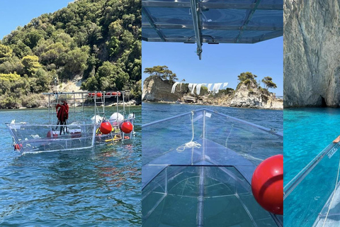 Zakynthos: Complete Clear boat Unique Experience and Swim
