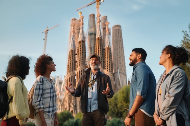 Tur ghidat Sagrada Familia cu bilet skip-the-line