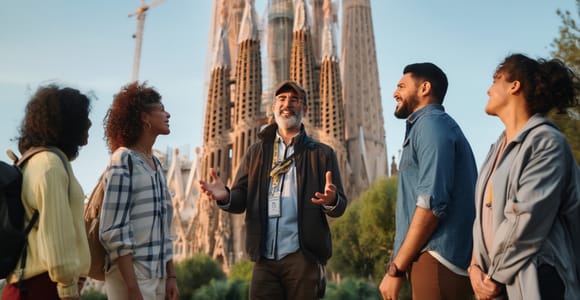 Sagrada Familia Guided Tour with Skip-the-Line Entry Ticket