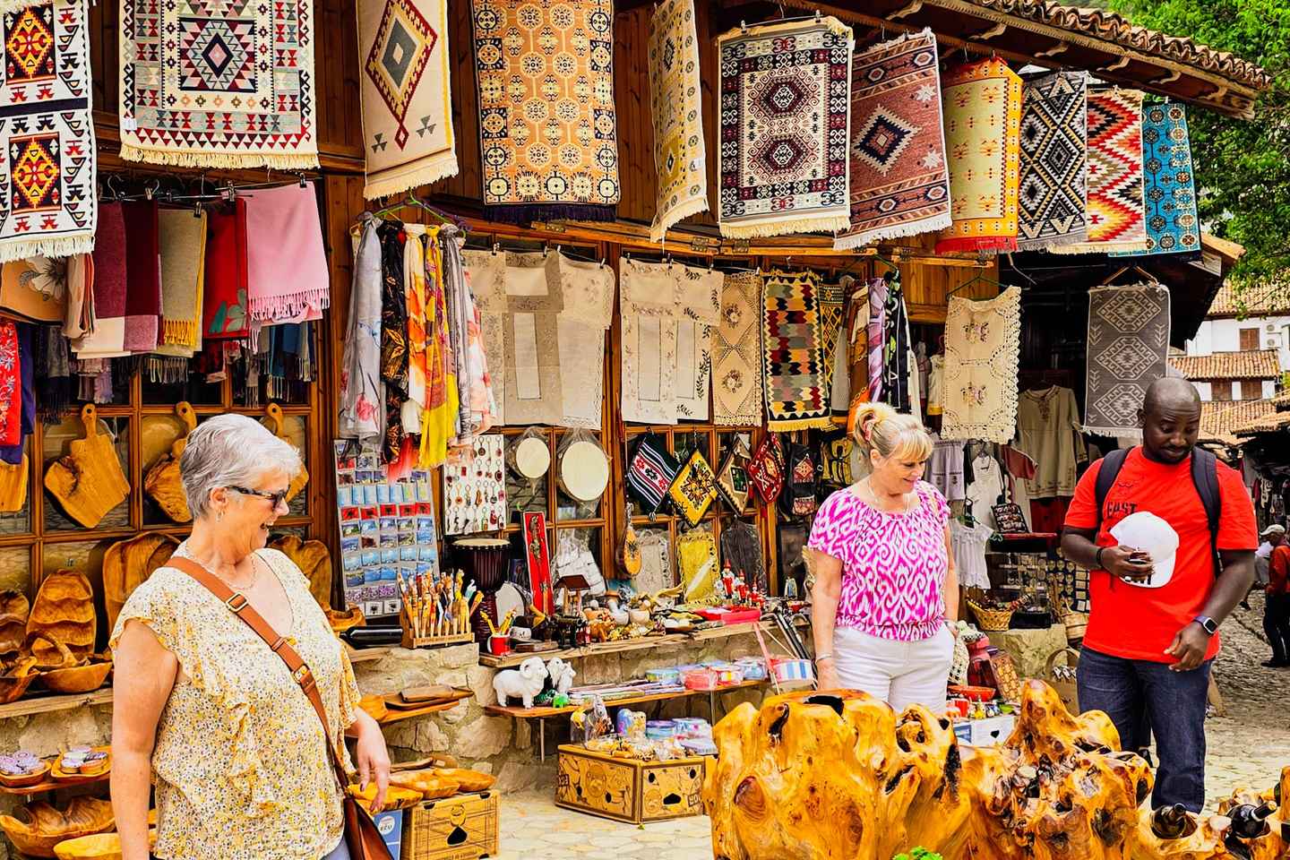 From Durres/Golem: Kruja & Holy Mountain 1100m & Old Bazaar