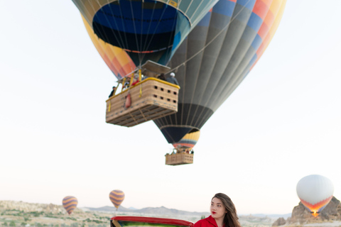 Cappadocië: Klassieke autotour met Champagne Vintage Car Tour