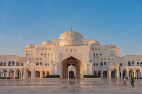 Abu Dhabi Tour: Grand Mosque, Palace 24K Coffee & Qasr Watan Sheikh Zayed Grand Mosque Visit Only