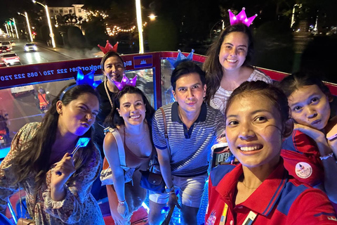 Siem Reap: wesoła nocna wycieczka autobusem po mieścieHappy Night Bus – wycieczka po mieście z piwem lub napojami bezalkoholowymi bez limitu