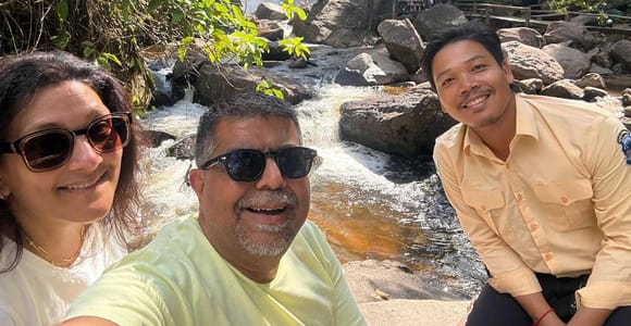 Kulen Mountain Waterfall & Floating Village Private Tour