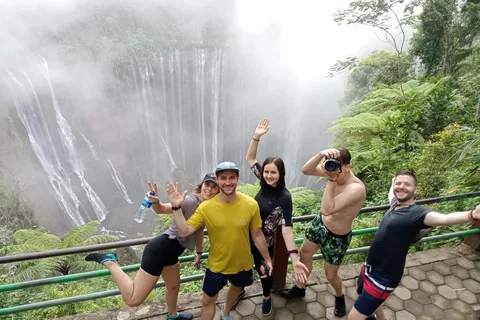 Surabaya OR Malang: Tumpak Sewu Waterfall Share Guided Tour