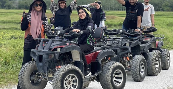 Flexible ATV Adventure Pass with Guide To Perangin Waterfall
