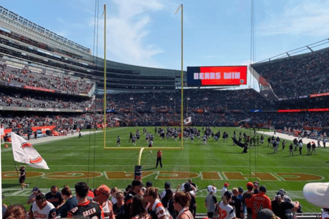 Chicago: Biljett till Chicago Bears fotbollsmatch på Soldier FieldPremium-sittplatser