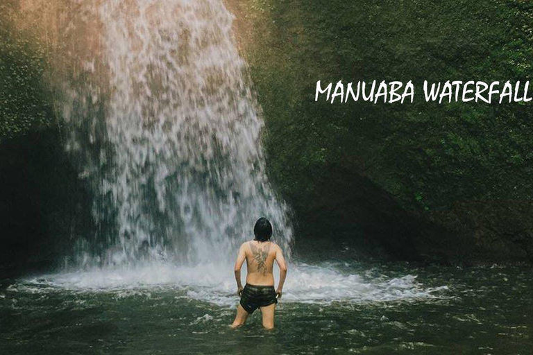 Ubud: gita di 1 giorno con guida tra cascate e terrazze di risoUbud: gita di 1 giorno alle cascate e alle risaie