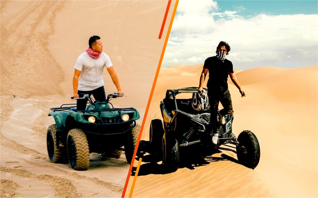 Dubai: Quad Bike or Dune Buggy Adventure and Optional Extras