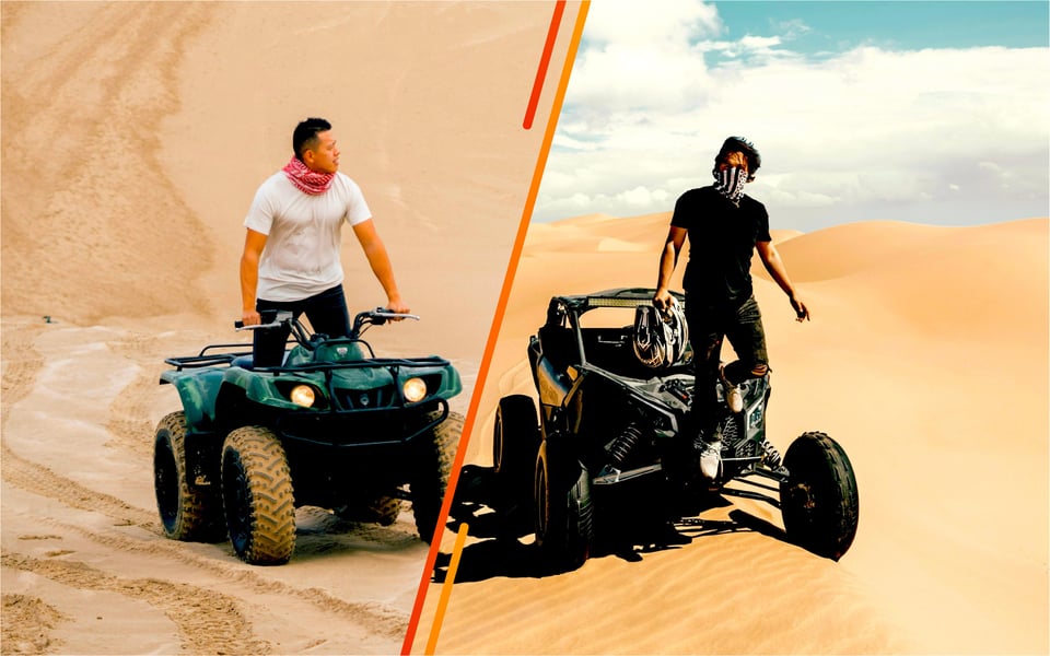 Dubaï : Aventure en quad ou en buggy des dunes et options supplémentaires