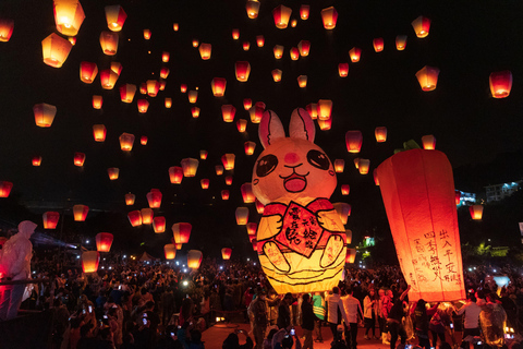 Desde Taipei: Excursión de un día al Festival de los Faroles Celestes de Pingxi