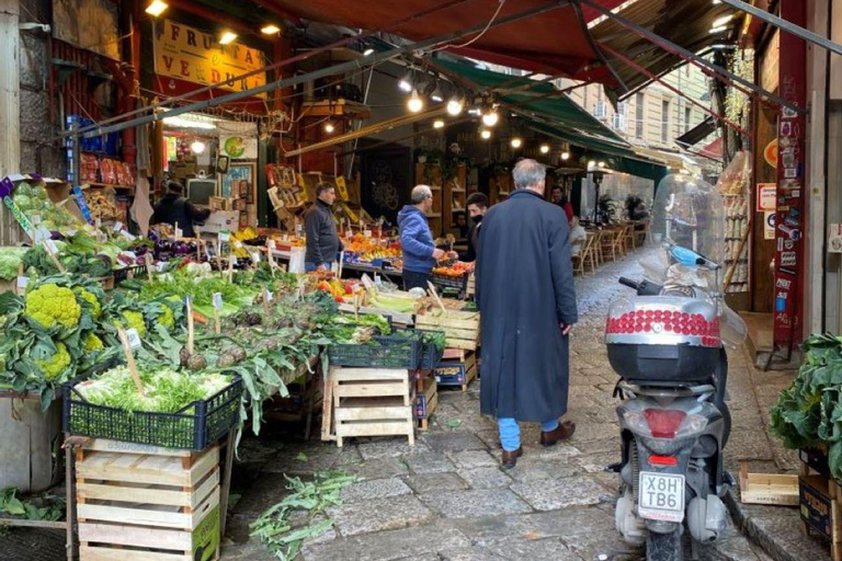 Palermo: wycieczka po ulicznych potrawach, rynek i centrum miasta