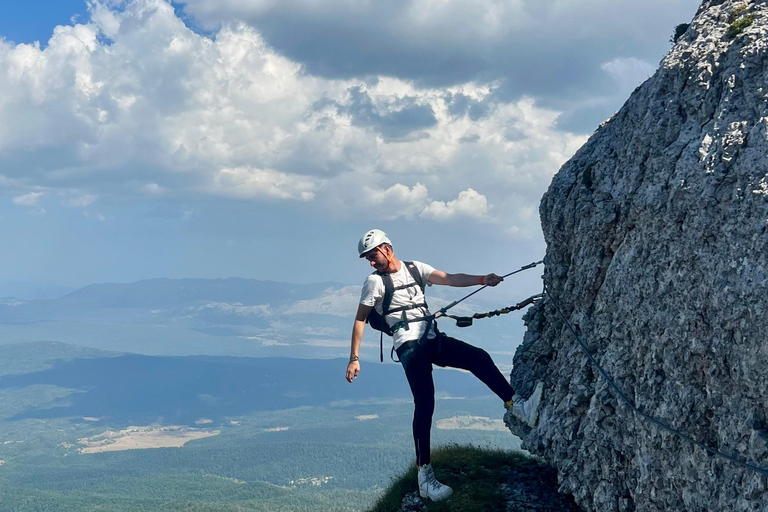 Mostar: Private Mountain Via Ferrata with Jeep Transfer