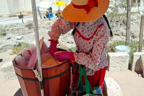 Arequipa: Private Sillar Route Tour + Culebrillas