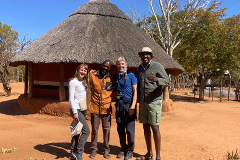 Tour della città e del villaggio di Victoria Falls