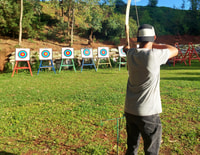 Bullseye Bliss, Bogenschießen Abenteuer auf dem Berg Kigali - Hizvo