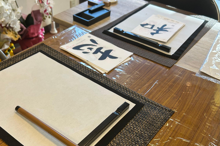 Nara: Japanese Calligraphy Workshop with Frame