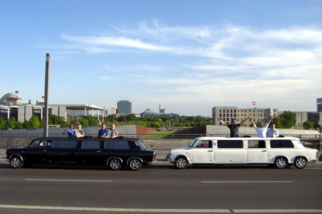 Visit Berlin: Driving Tour in a Trabant Limousine in San Jose