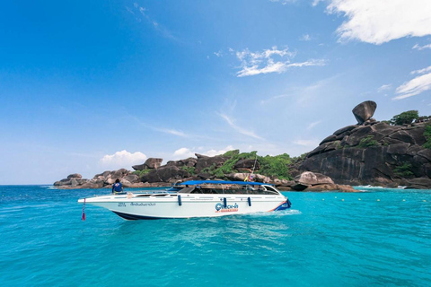 Phuket/Khao Lak Similan Speedboat Day Trip with Lunch Phuket/Khao Lak Similan Speedboat Day Trip + Hotel Transfer