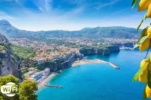 Depuis Rome : Excursion d'une journée à Pompéi et Sorrente avec déjeuner