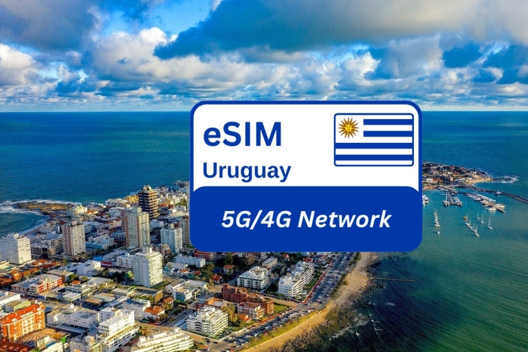 Plan de datos eSIM de Uruguay para viajes5 GB /15 Días