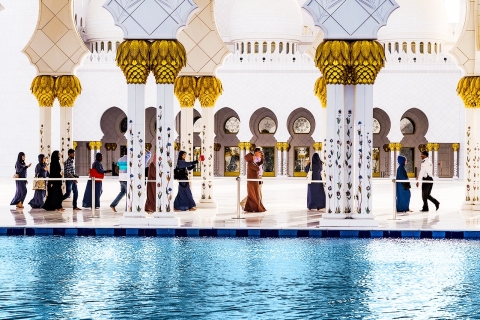 Mezquita Sheikh Zayed y Qasr Al Watan con traslados al hotel