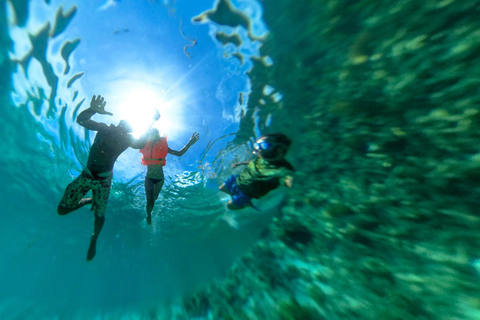 De Zanzibar: Passeio de mergulho com snorkel na Ilha Mnemba com almoçoExcursão compartilhada para mergulho com snorkel na Ilha Mnemba com almoço