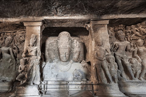 Elephanta Caves Half Day Guided Tour Private Tour from Mumbai Port