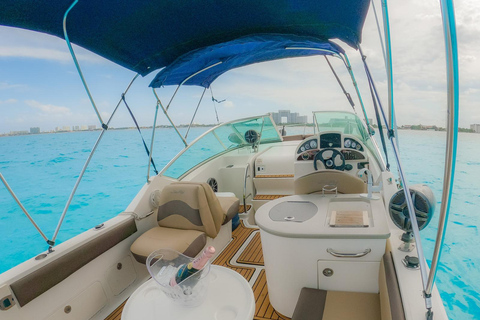 Private Yacht: A walk through the turquoise waters or watch the sunset