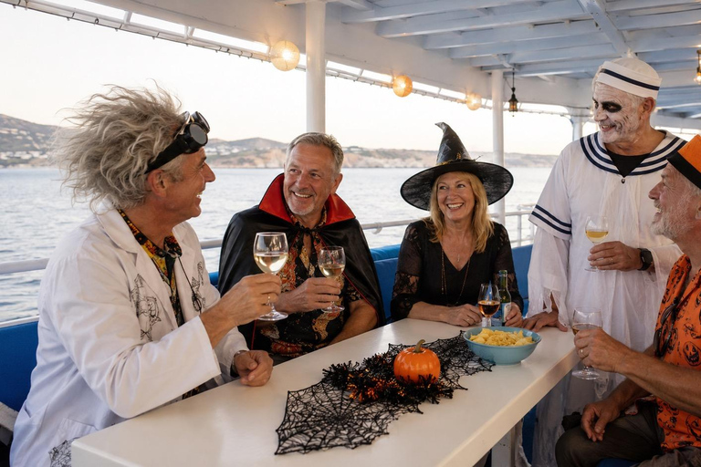 Protaras: Halloween Fancy Dress - 70s, 80s & 90s DJ Sunset TRANSFER & CRUISE