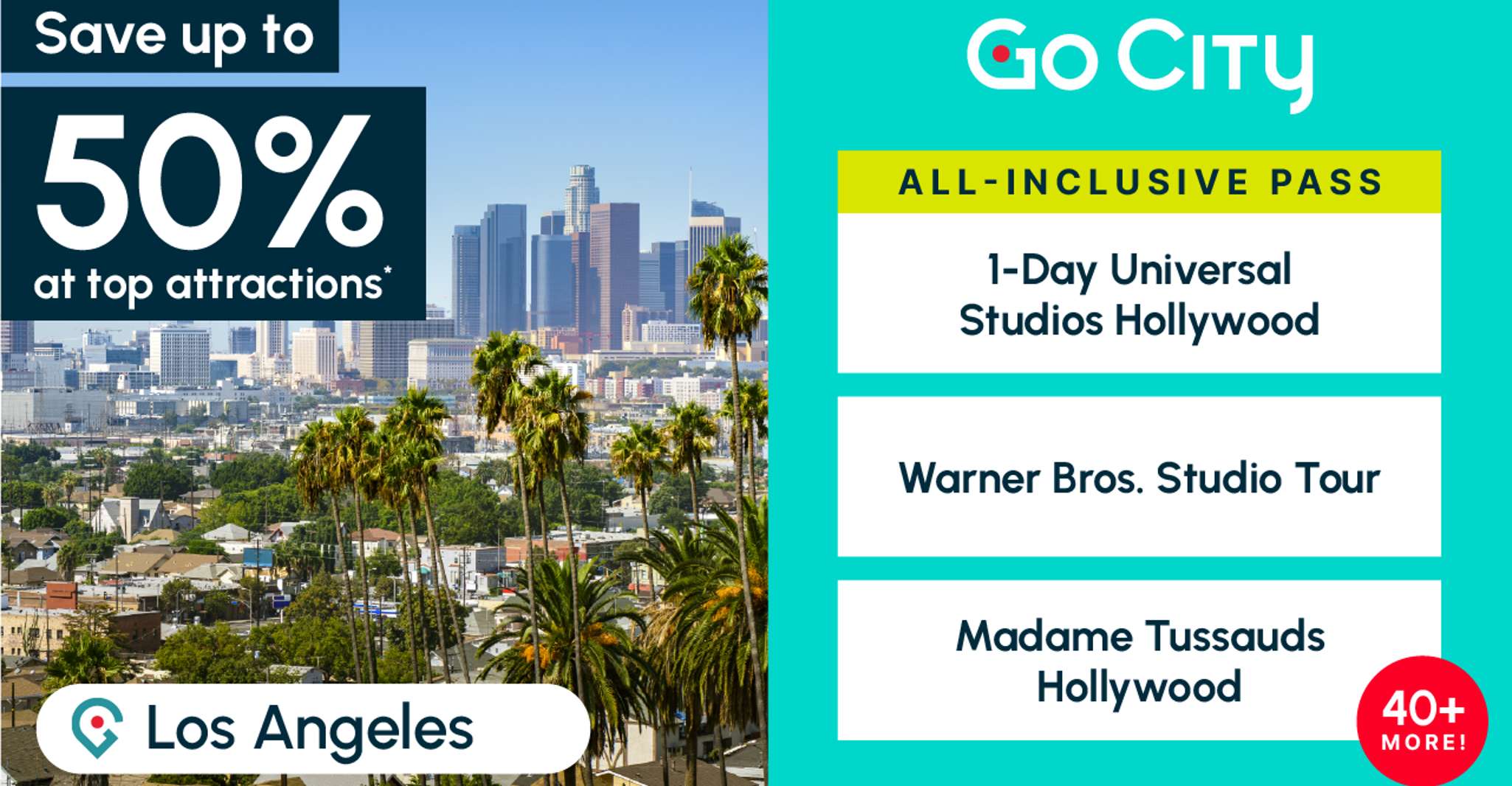 Los Angeles, All-Inclusive Pass including Universal Studios - Housity