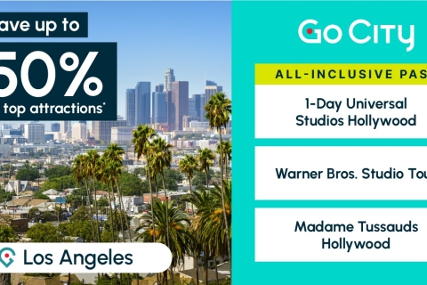 Los Angeles : Go City Pass tout compris avec +40 attractionsLos Angeles All-Inclusive : pass 4 jour