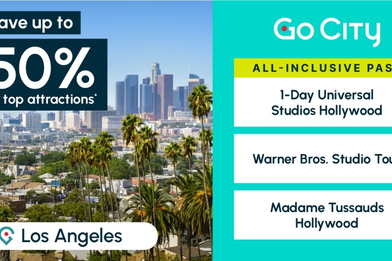 Los Angeles: Go City All-Inclusive Pass met 40+ AttractiesLos Angeles: All-inclusive 2-daagse pas