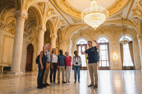 Bucharest Tour: Parliament, Spring Palace, Village Museum Audio Guide 24 Languages