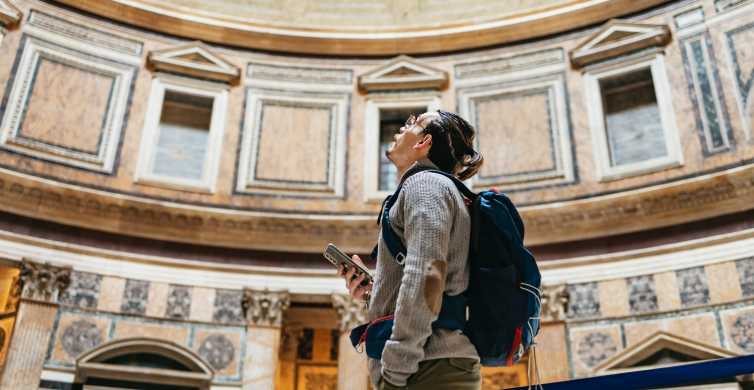 hoogtepunt Vernauwd Wafel Rome: rondleiding met audiogids door het Pantheon | GetYourGuide