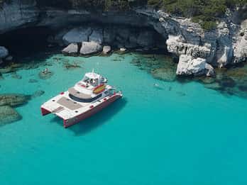 Catamaran cruise to the Lavezzi Islands