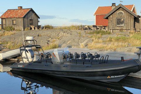 Stockholm: RIB Speed Bootstour inkl. InselbesuchBootstour und Besuch der Schäreninseln