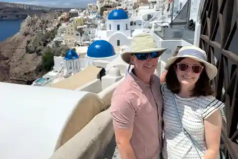 Santorini: Tour Privado por Tierra Hecho a Medida con Conductor Local