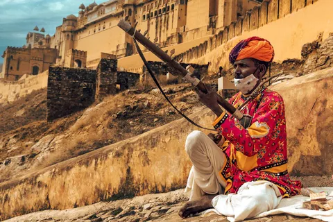 Jaipur City Tour Elephant Ride with Guide