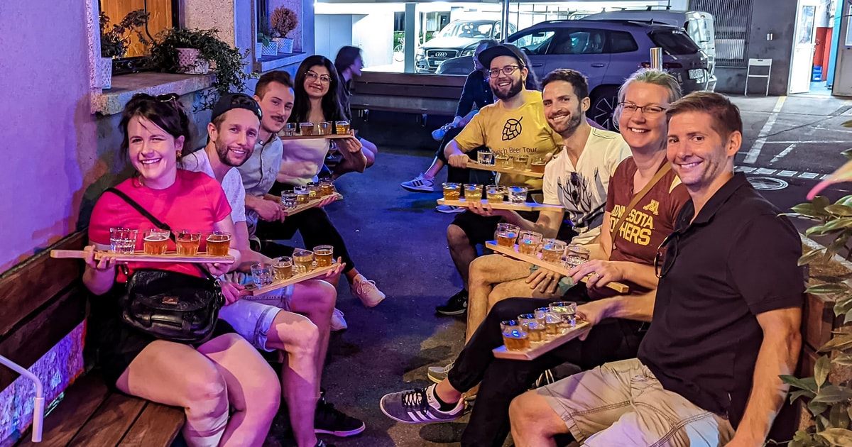 Zurich Beer Tour tasting tour with a local beer expert GetYourGuide