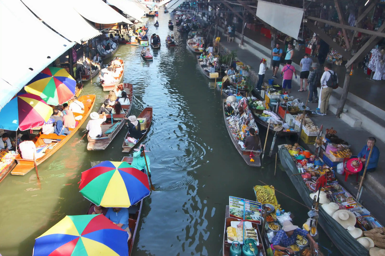 Bangkok: Damnoen Saduak Floating Market & Sunset Cruise