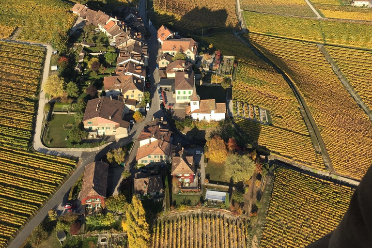 Lausanne: voo suíço com fondue num balão de ar quenteLausanne: Voo suíço com fondue num balão de ar quente
