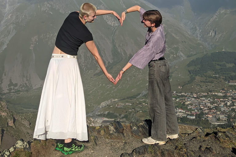 Private Stepantsminda: Dariali, Giant Sculptures, Waterfalls