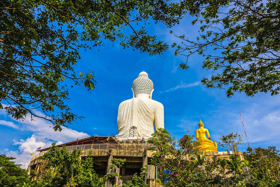 Phuket: Tour guiado pelo Grande Buda, Cabo Promthep e Wat Chalong ...