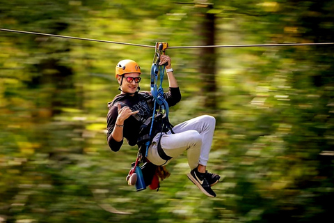 Marrakech: Zipline und Frühstück im Atlasgebirge