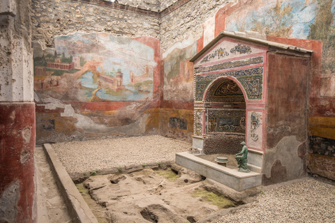 Von Rom aus: Pompeji und Vesuvkrater-Erlebnis mit Mittagessen