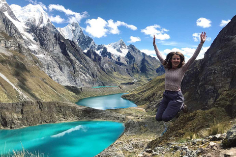 From Huaraz: 8-Day Huayhuash Trek with Guide and Camping