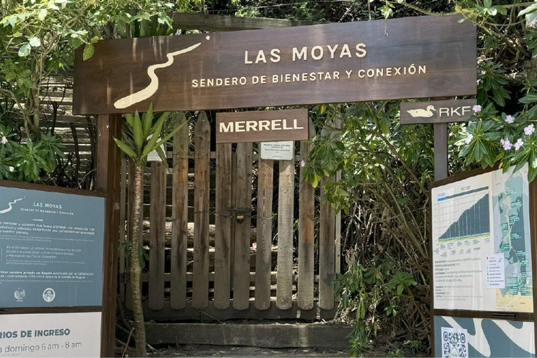 Bogota: Szlak turystyczny Las Moyas z przewodnikiemPrzewodnik mówiący po hiszpańsku