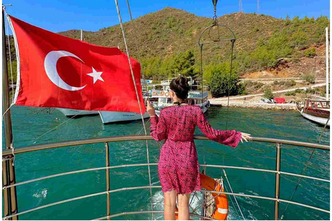 Marmaris/Icmeler Aegean Island Boat Trip w/Soft Drinks Icmeler Aegean Island Boat Trip at The Meeting Point