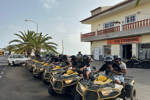 Tenerife: Quad ride to visit Teide National Park by day or at sunset